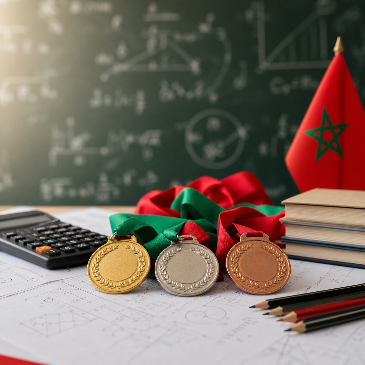 المغرب يتحصل على المركز الثاني في ألعاب الرياضيات الأفريقية